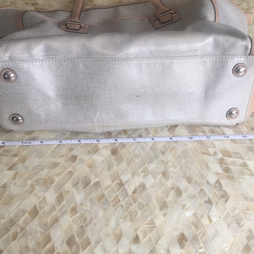 ❤️COACH SHIMMER TAYLOR leather & coated canvas - Picture 8 of 8